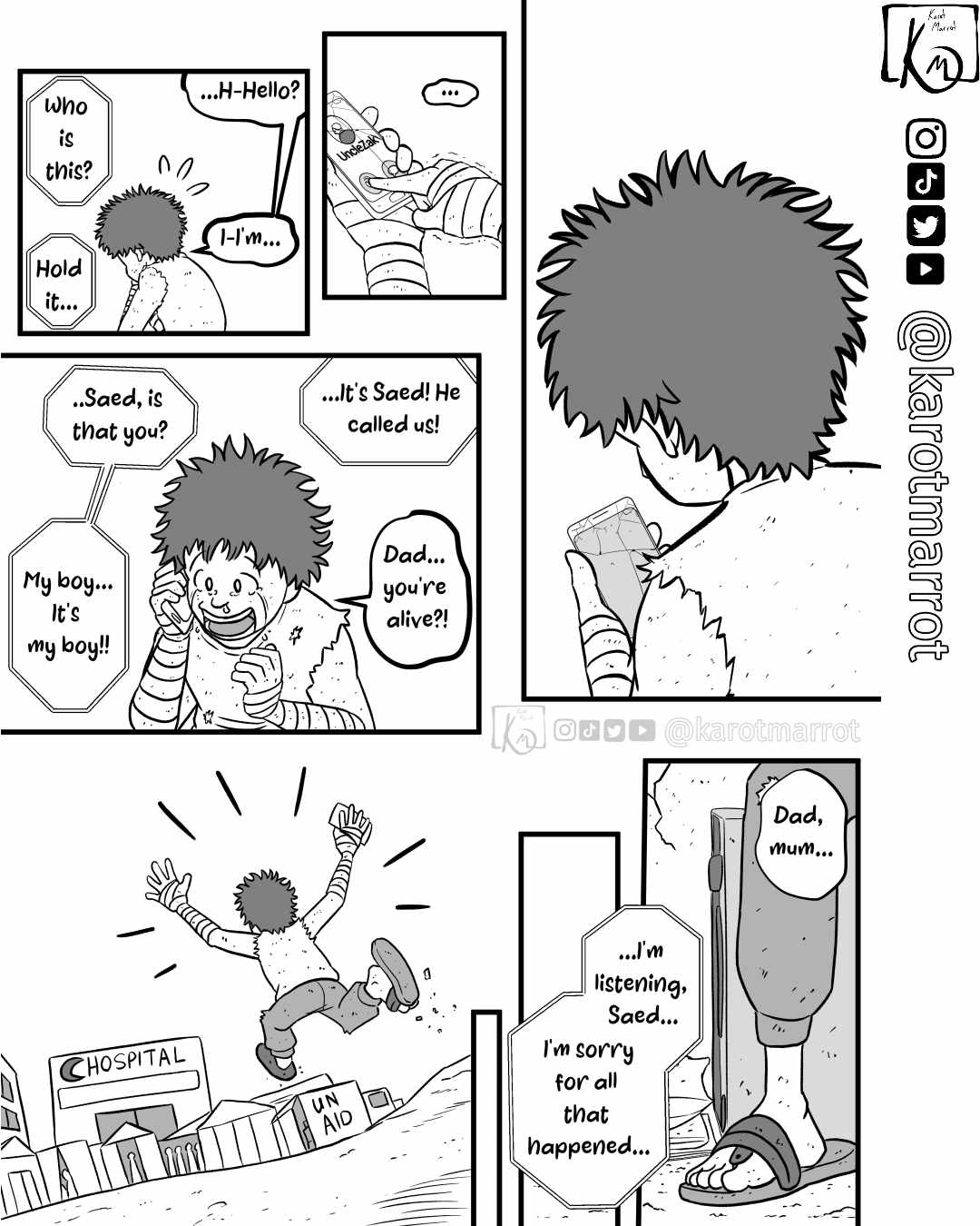 This boy from Gaza makes manga Chapter 0 19